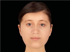 Tái dựng khuôn mặt của một thiếu nữ sống cách đây 13 thế kỷ